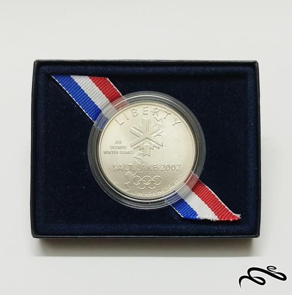 سکه نقره یک دلاری یادبودی آمریکا 2002