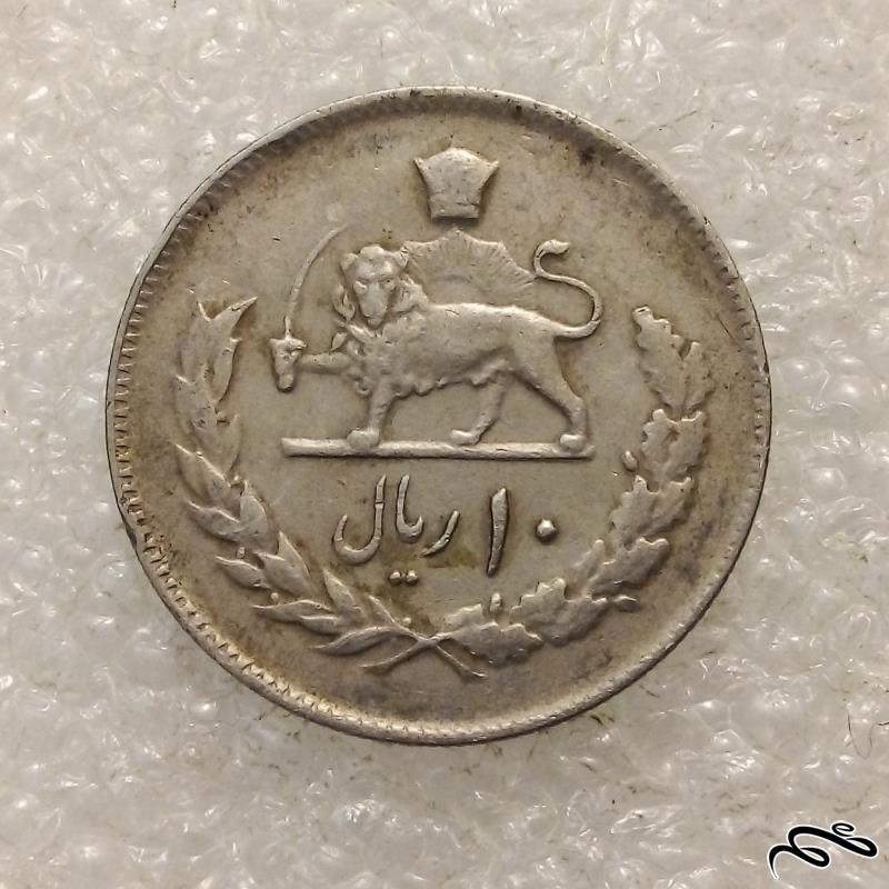 سکه با ارزش زیبای ۱۰ ریال ۱۳۵۴ پهلوی (۵)۵۲۶