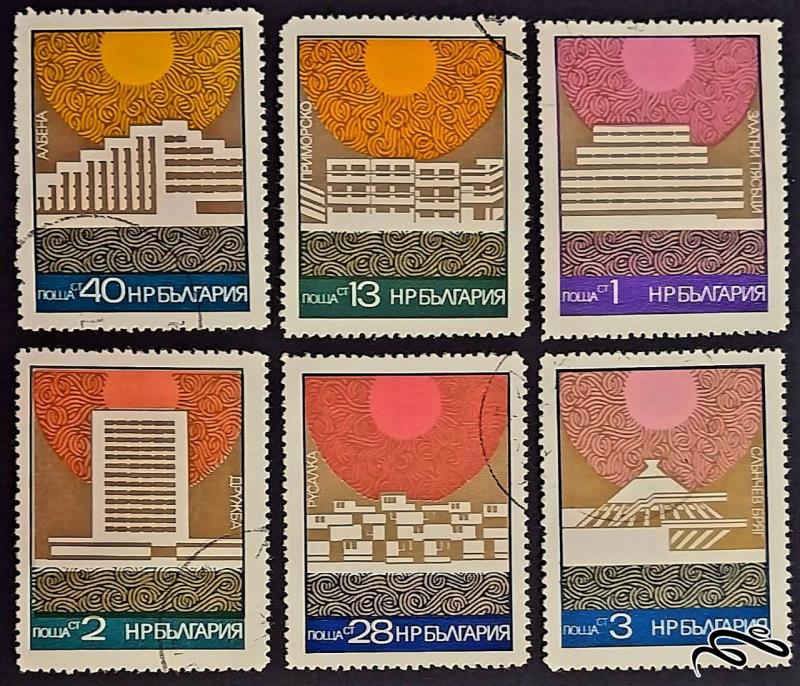 استراحتگاه های دریای سیاه resorts of the black sea / بلغارستان 1972