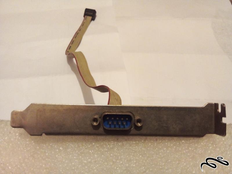 براکت پنل 2 پورت قدیمی پشت کیس (ک 19)(ب 5)29