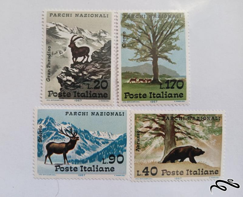 ایتالیا 1967 سری پارک های ملی