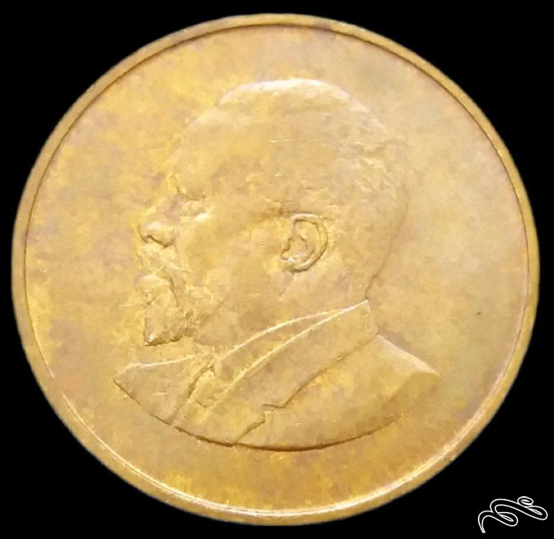 5 شیلینگ درشت و کمیاب 1966 کنیا  (گالری بخشایش)