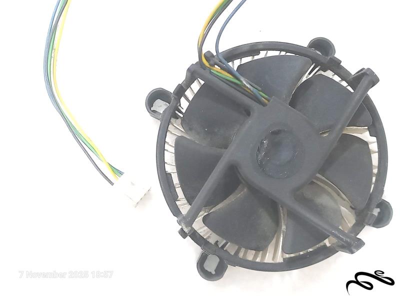 فن هیت سینک 775 پایه کوتاه غیر ارژینال آلومینیومی