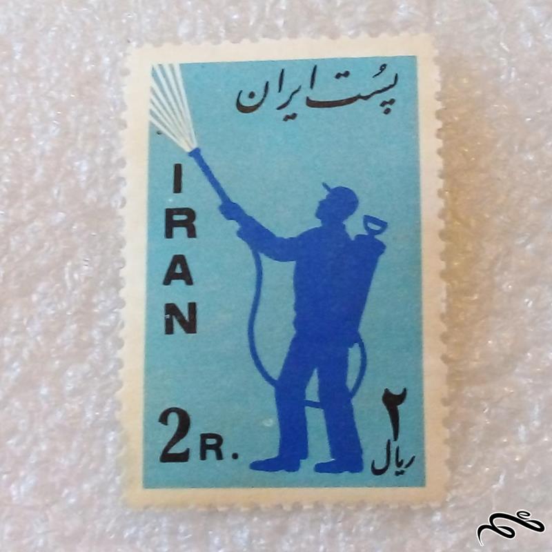 تمبر ۱۳۳۹ پهلوی ۲ ریال ریشه کنی مالاریا  (۹۱)۰