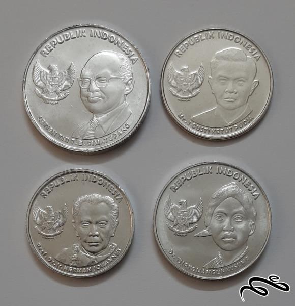 ست کامل سکه های یادبودی اندونزی