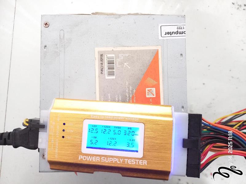 پاور Viera VI-650WATX فن کوچک 24 پین کد1722