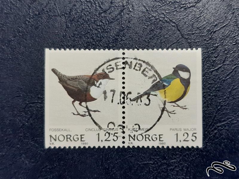 تمبر کشور  نروژ - 1980