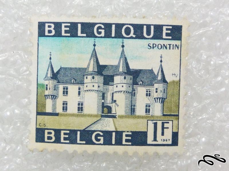 تمبر زیبا، قدیمی و ارزشمند 1967 کشور بلژیک.ساختمان (98)3