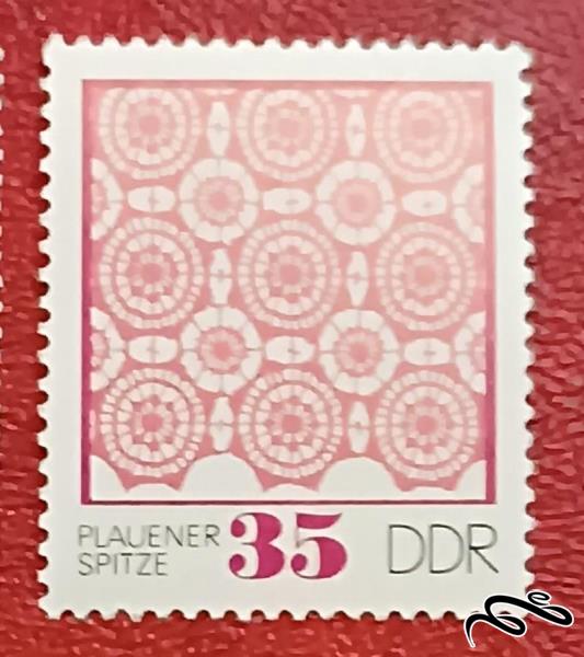 تمبر زیبای باارزش DDR المان (93)8