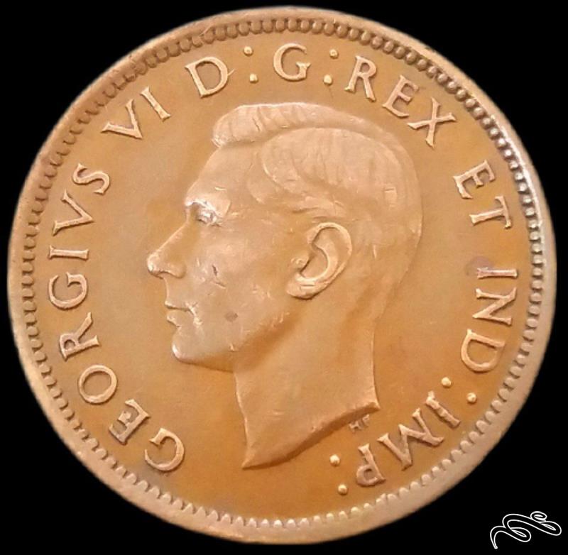 1 سنت قدیمی 1939 کانادا (گالری بخشایش)
