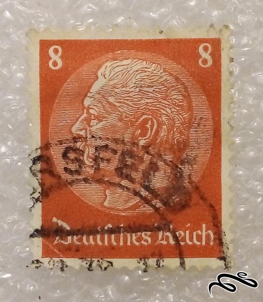 تمبر باارزش ۱۹۳۴ هیدنبرگ المان رایش (۹۶)۲