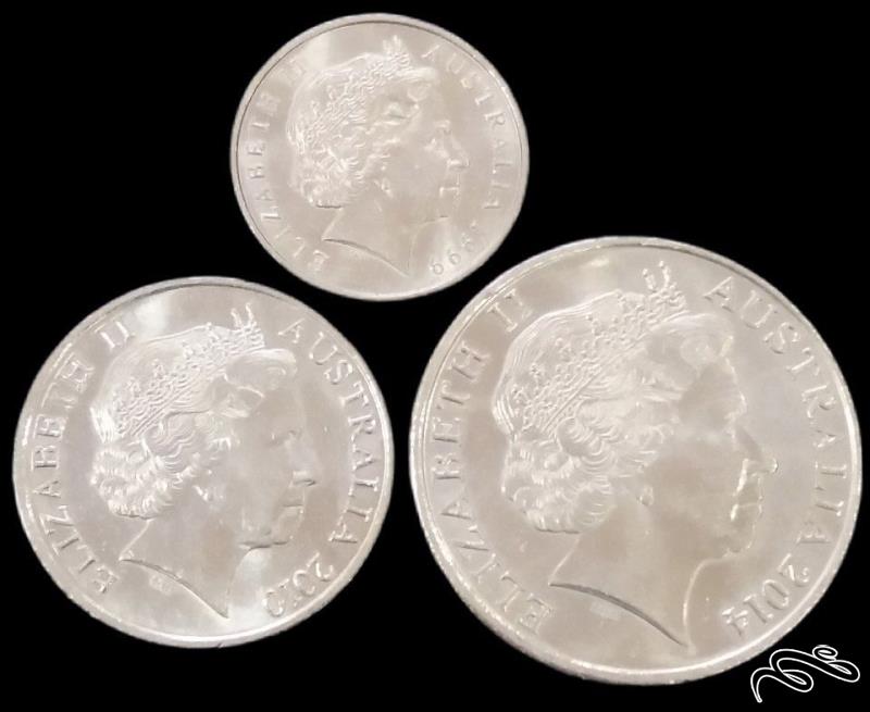 ست 3 عددی استرالیا تاج‌ آخر (گالری بخشایش)