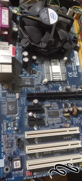 باندل شامل main 8i915p-D + cpu 3.6 GHz+ram 2g DDR2+fan cpu