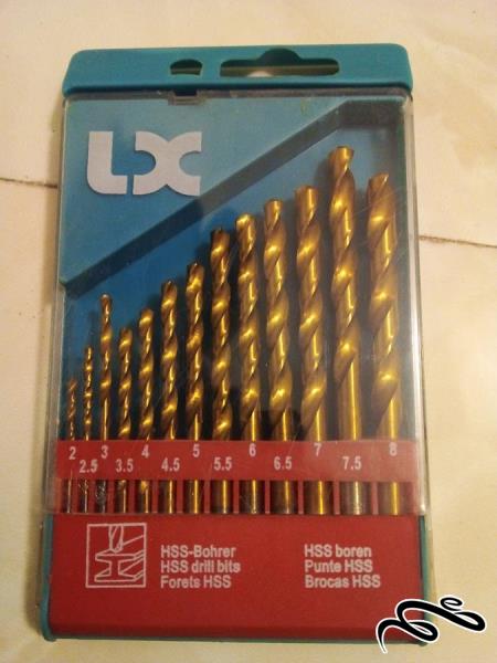 ست 13 عددی مته LX با گیفیت (ک 4)+