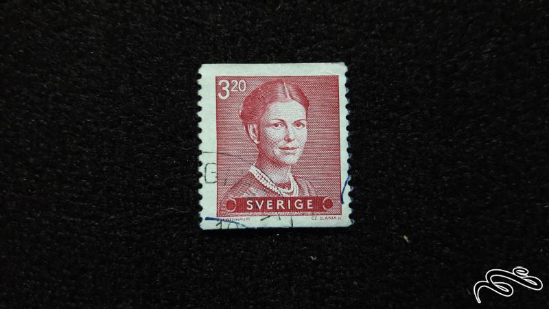 تمبر خارجی کلاسیک و قدیمی سوئد