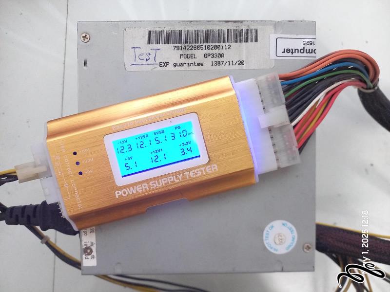 پاور Green GP330A فن کوچک 24 پین کد 1625