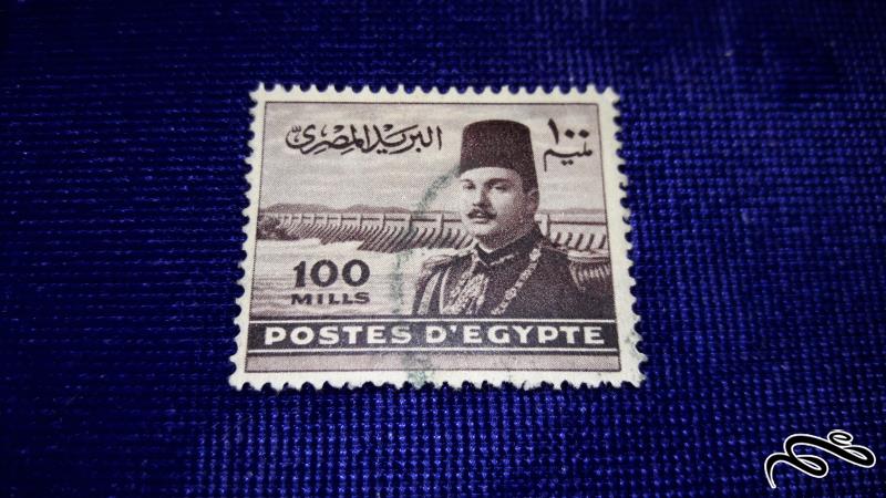 تمبر خارجی کلاسیک و قدیمی عربی پادشاهی مصر