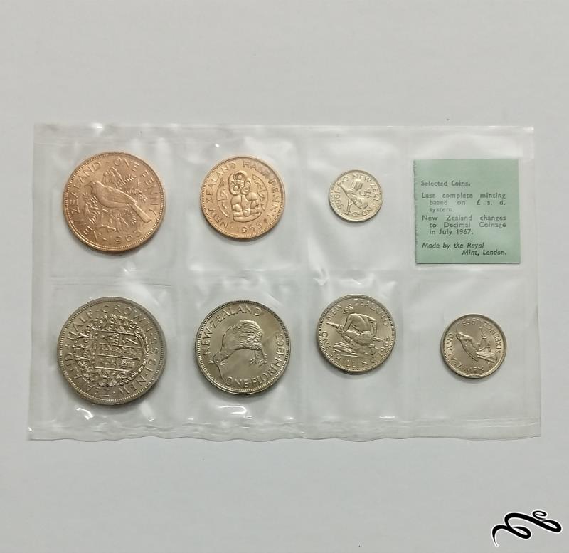 پک سکه های ملکه الیزابت نیوزیلند