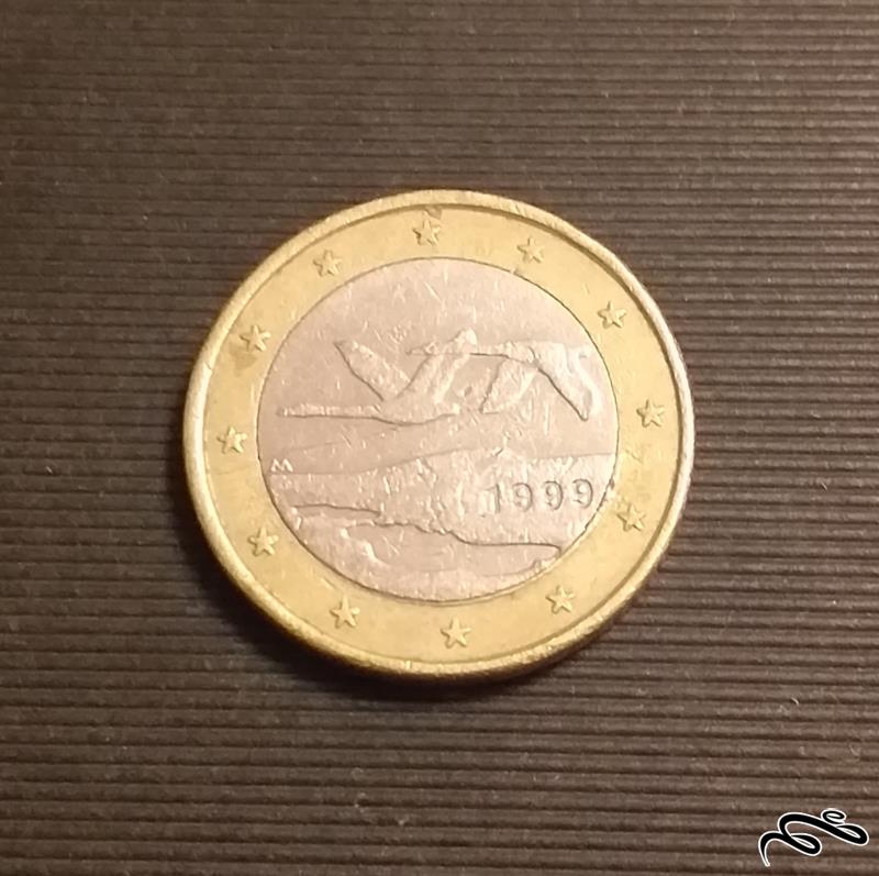 سکه 1 یورو فنلاند 1999