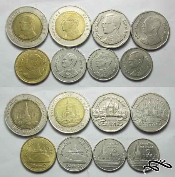 مجموعه سکه های تایلند     بدون تکرار