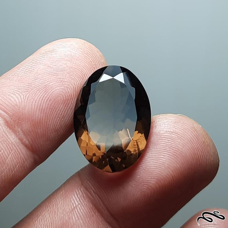 کوارتز دودی ( اسموکی کوارتز ) جواهری اصل آفریقا