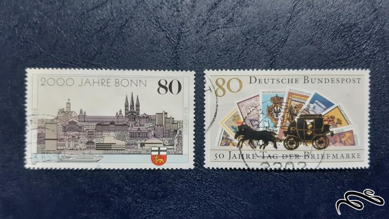 تمبر  سری مربوط به کشور  آلمان- 1989