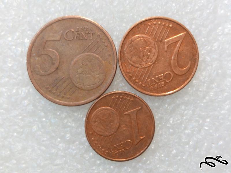 3 سکه زیبای سنت یورو با کیفیت (0)31