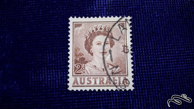 تمبر خارجی قدیمی و کلاسیک استرالیا مستعمره انگلستان