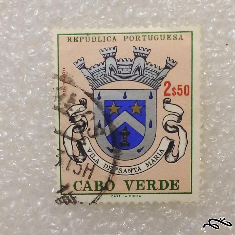 تمبر زیبا و ارزشمند قدیمی کابو ورده مستعمره پرتغال (95)4