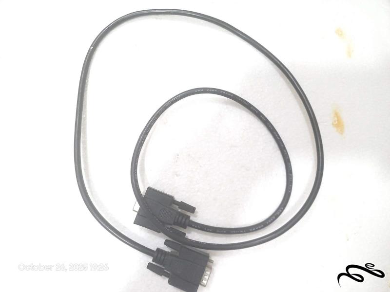 کابل سریال RS232 یکسر نر یکسر ماده 120CM